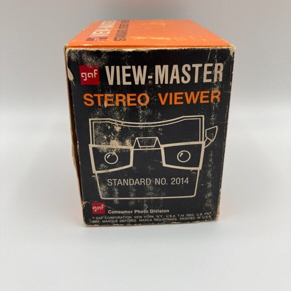 GAF Vintage View Master Stereo Viewer No. 2014 In Original Box with Bonus Reel - Picture 4 of 7